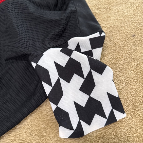 ASSOS men’s cycling, jersey, black and white, small short sleeve zip up - Picture 3 of 5
